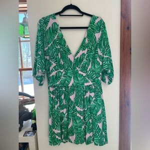 Lilly Pulitzer Parigi Romper size XL Gone Bananas
